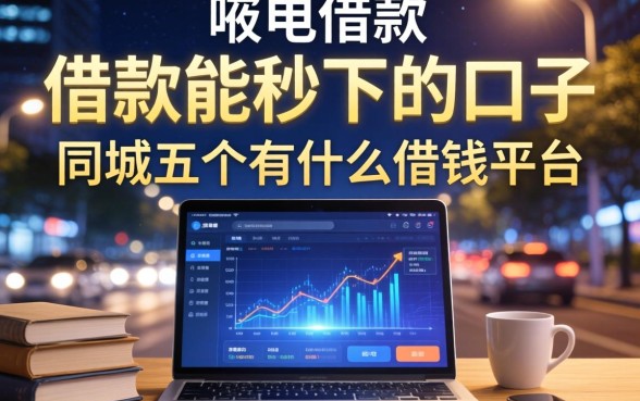 晚上借款能秒下的口子，同城五个有什么借钱平台