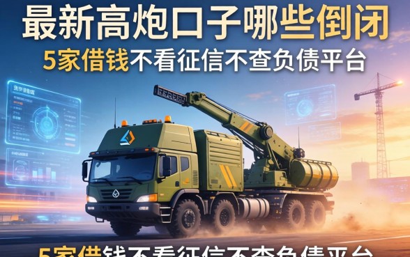 最新高炮口子哪些倒闭，阐述5家借钱不看征信不查负债的平台