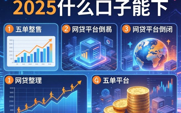 2025什么口子能下，整理五个网贷平台倒闭