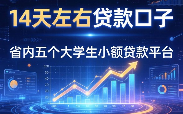 14天左右的贷款口子，省内五个大学生小额贷款平台