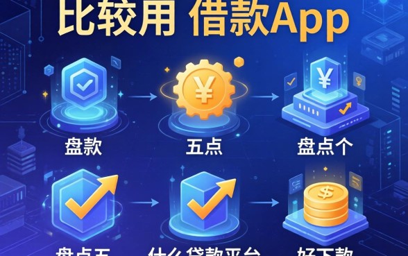 比较好用的借款app，盘点五个什么贷款平台好下款