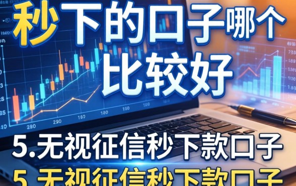 秒下的口子哪个比较好，例举5个无视征信秒下款的口子