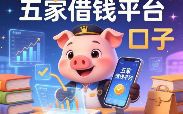 小猪系列的口子有哪些，解答五家借钱平台