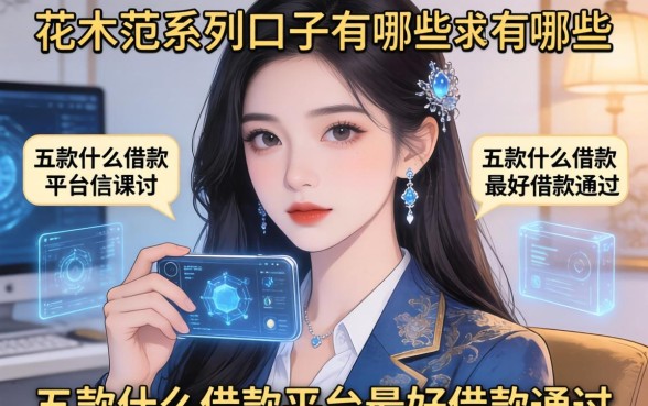 花木范系列口子有哪些，探讨五款什么借款平台最好借款通过