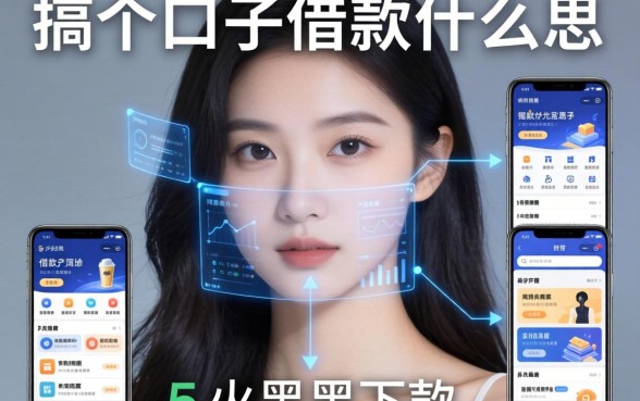 搞个口子借款什么意思，归纳5个黑户下款的软件