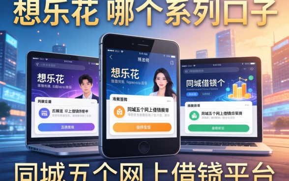 想乐花是哪个系列口子，同城五个网上借钱的平台