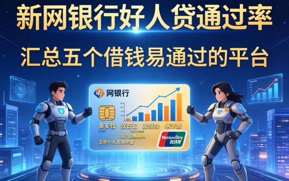 新网银行好人贷通过率，汇总五个借钱易通过的平台