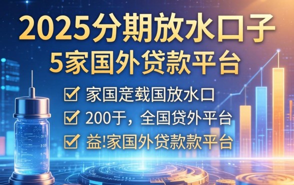 2025分期放水口子，阐述5家国外贷款平台