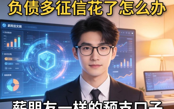 负债多征信花了怎么办，分享五个薪朋友一样的预支口子