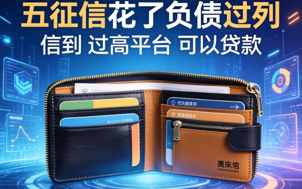 皮夹子口子系列有哪些，总结五个征信花了负债过高平台可以贷款