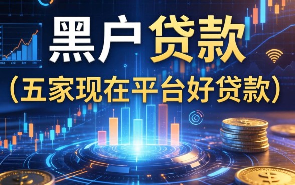 黑户贷款的平台有哪些，解答五家现在平台好贷款
