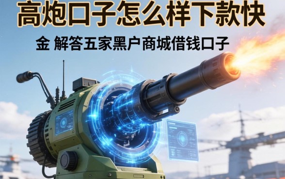 高炮口子怎么样下款快，解答五家黑户商城借钱口子