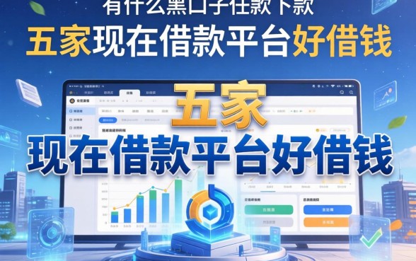 有什么黑口子可以下款，解答五家现在借款平台好借钱
