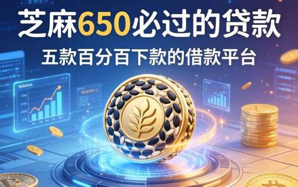 芝麻650必过的贷款，探讨五款百分百下款的借款平台