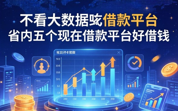 不看大数据的借款平台，省内五个现在借款平台好借钱