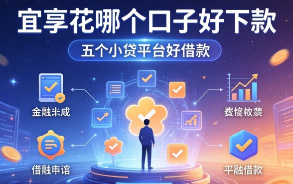 宜享花哪个口子好下款，介绍五个小贷平台好借款
