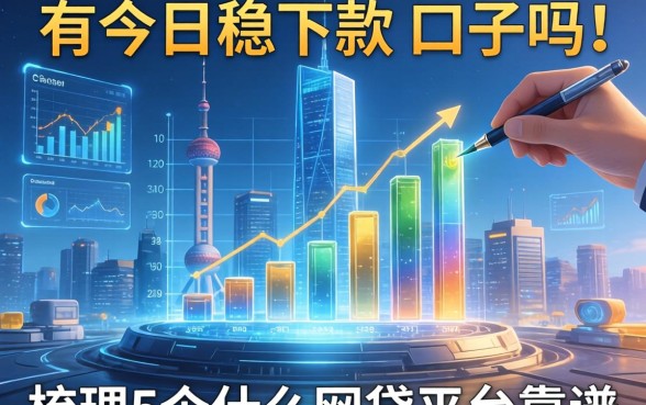 有今日稳下款的口子吗，梳理5个什么网贷平台靠谱