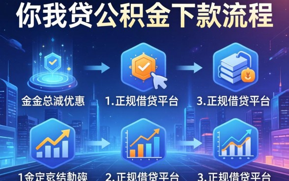 你我贷公积金下款流程，总结五个正规借钱平台