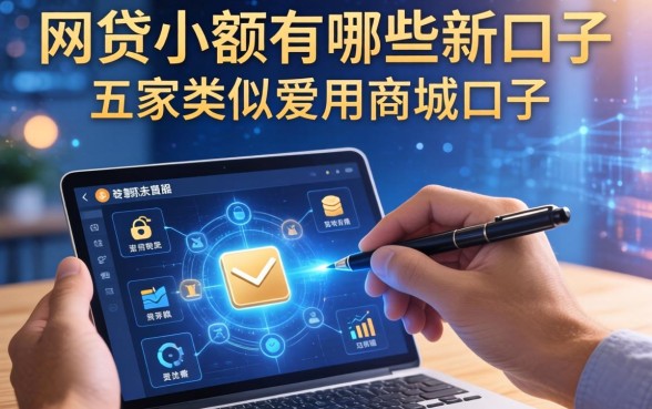 网贷小额有哪些新口子，解答五家类似爱用商城的口子