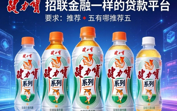 健力宝系列口子有哪些，推荐五个和招联金融一样的贷款平台