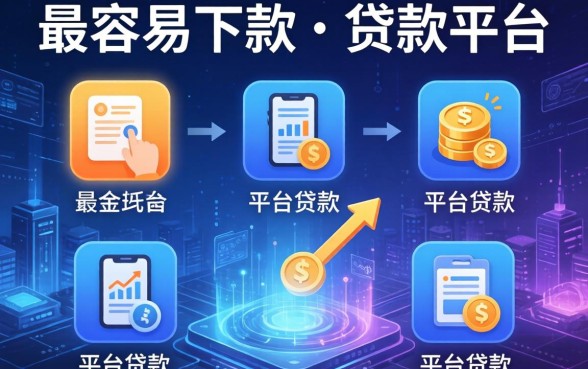 最容易下款的贷款平台，分析五个平台贷款