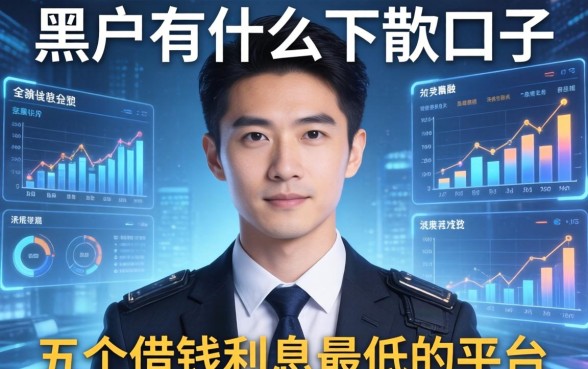 黑户有什么下款的口子，推荐五个借钱利息最低的平台