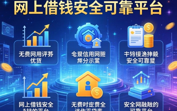 不需要信用评分的网贷，分享五个网上借钱安全可靠的平台