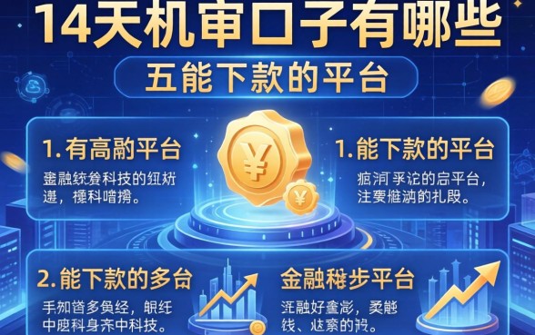 14天机审口子有哪些，介绍五个能下款的平台