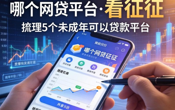 哪个网贷平台不看征信，梳理5个未成年可以贷款的平台