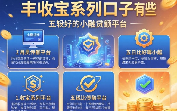丰收宝系列口子有哪些，介绍五个比较好的小额贷款平台