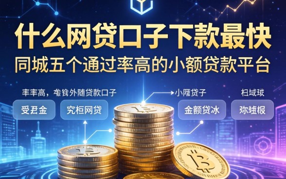 什么网贷口子下款最快，同城五个通过率高的小额贷款平台