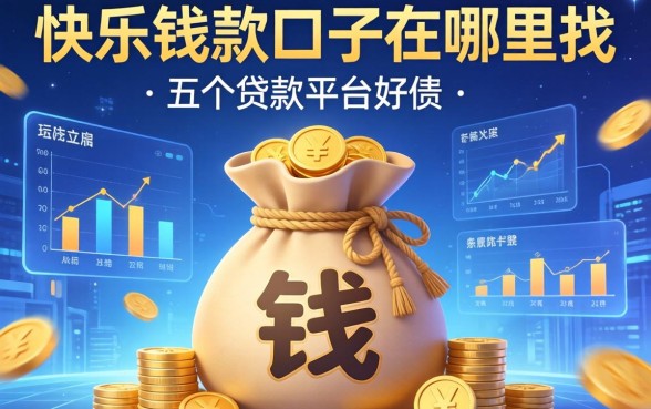 快乐钱袋口子在哪里找，介绍五个贷款平台好贷
