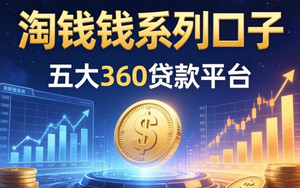 淘钱钱系列口子有哪些，五大360贷款平台