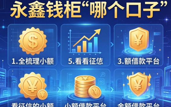 永鑫钱柜是哪个口子的，梳理5个不看征信的小额借款平台