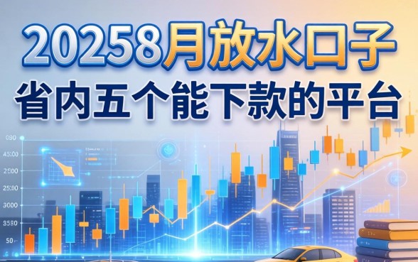 20258月放水口子，省内五个能下款的平台