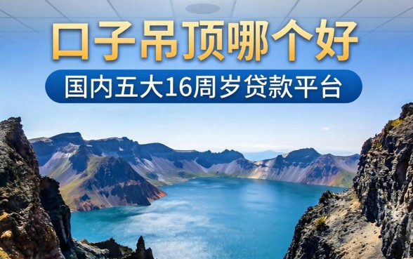 天池和口子吊顶哪个好，国内五大16周岁贷款平台