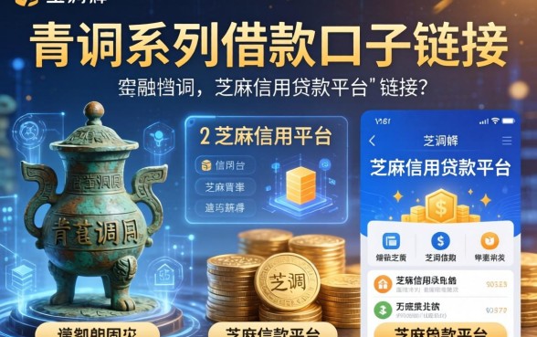 青铜系列借款口子链接，例举5个芝麻信用贷款平台