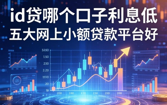 id贷哪个口子利息低，五大网上小额贷款平台好