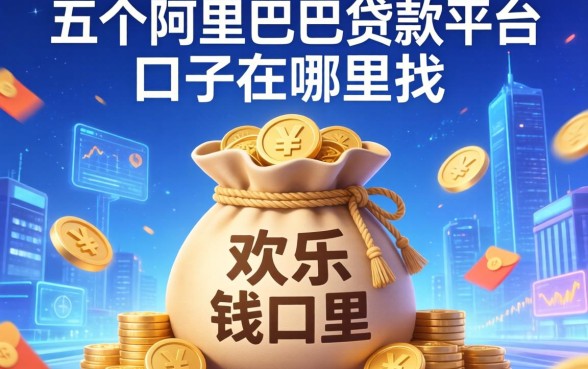 欢乐钱袋口子在哪里找，介绍五个阿里巴巴贷款平台