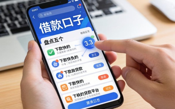 用安卓机操作借款口子，盘点五个下款快的贷款平台