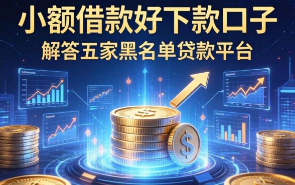 小额借款好下款的口子，解答五家黑名单贷款平台