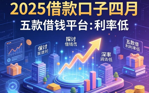2025借款口子四月，探讨五款借钱平台的利率低