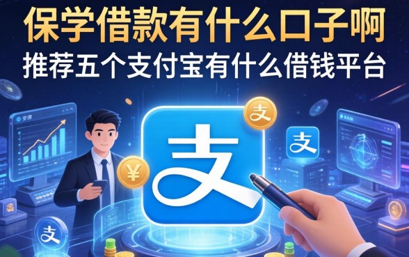 保单借款有什么口子啊，推荐五个支付宝有什么借钱平台