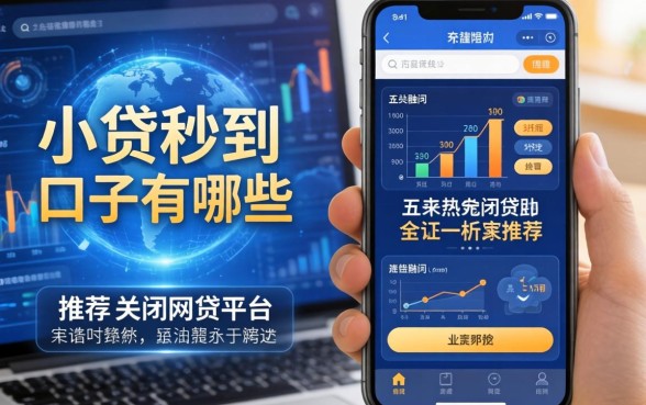 小贷秒到的口子有哪些，推荐五个关闭的网贷平台