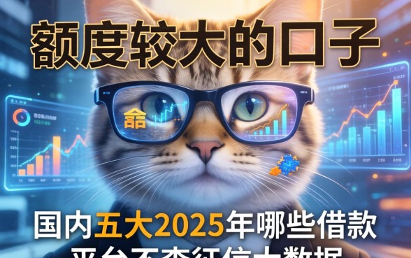 额度较大的口子有哪些，国内五大2025年哪些借款平台不查征信大数据