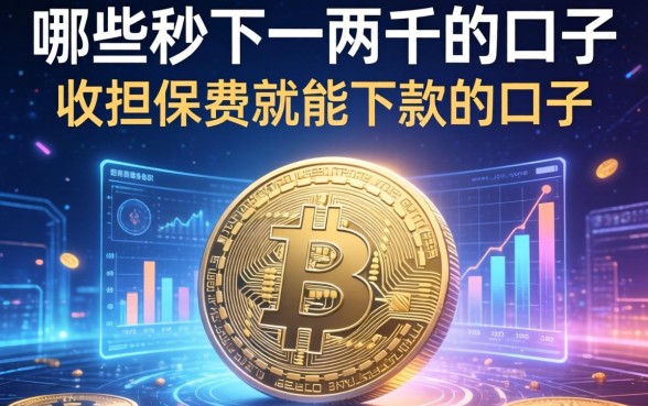 哪些秒下一两千的口子，推荐五个收担保费就能下款的口子