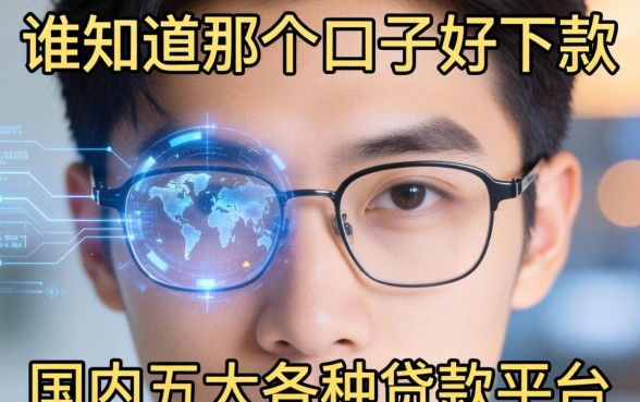 谁知道那个口子好下款，国内五大各种贷款平台