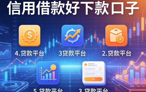 信用借款好下款的口子,归纳5个贷款平台