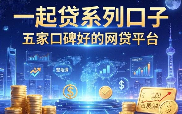 一起贷系列口子有哪些，解答五家口碑好的网贷平台