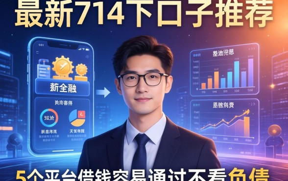 最新714下口子推荐，整合5个平台借钱容易通过不看负债